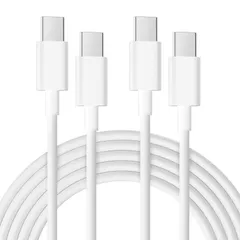 USB-C-ケーブル (2.7m，2本セット) PD60W USB C/Type C 急速充電 iPhone17/16/14ケーブル 高耐久 長い データ転送 MacBook Pro/iPad Pro/Galaxy等タイプC対応 在宅勤務/出張支援  ...