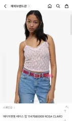 H&M(エイチアンドエム) レース ノースリーブ トップス