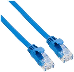 エレコム LANケーブル CAT6A 10m 爪折れ防止コネクタ やわらか ブルー LD-GPAYC/BU10
