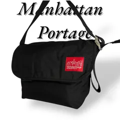 良品　Manhattan Portage　444　ショルダーバッグ　ナイロン　ブラック　黒