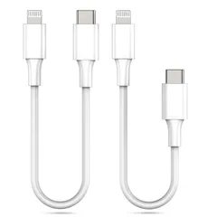 【2025正規MFi認証品】iPhone 充電ケーブル ライトニングケーブル usb-c 短い 【15cm/30cm 2本】充電ケーブル タイプc 20W対応 PD急速充電 タイプC ライトニング 充電 超高耐久 高速データ同期 タイプC コード P ...