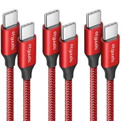 USB C ケーブル [3本セット 1m+1m+2m] etguuds タイプc ケーブル pd対応 60W急速充電 XiaomiPOCO F7、Macbook Pro、iPad Pro、Galaxy S25 S24 S23 Ultra S23、Pi ...