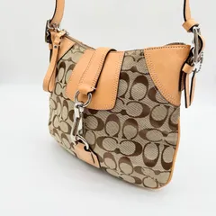 【美品】COACH コーチ Y2K shoulder handbag signature