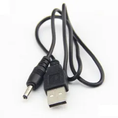 USB-3.5ミリメートル 電源充電 ケーブル アダプタ DC 5V 電源充電