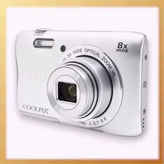 2026年最新】(中古品)Nikon デジタルカメラ COOLPIX S3700 シルバー