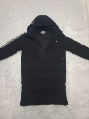 ノルディ(NERDY) ブラック ダウンジャケット ロング丈 M