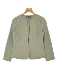 INDIVI ノーカラージャケット レディース 【古着】【中古】【送料無料】