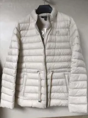 ラルフローレン (正規品) アイボリー パッカブル 軽量 ダウン アウター
