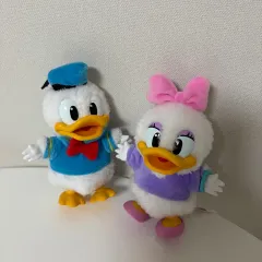 ポップマート ディズニー ドナルドダック デイジー ぬいぐるみ キーホルダー まとめ売り