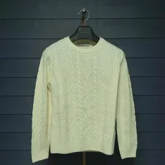 90) バラシェルバスキア ケーブル ニット