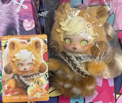 当日発送 POP MART (ポップマート ) Skull Panda(スカルパンダ) MY LITTLE PONY (マイリトルポニー) - アップルジャック キーホルダー