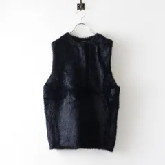 新品 2025AW ジャーナルスタンダード JOURNAL STANDARD/25080400353040/ダブルフェイスフェザークルーネックベスト 黒┃【2400014802719】