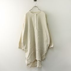 タグ付！Vlas Blomme チュニックシャツ エクリュ 33000円 - メルカリ