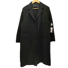 ユニクロプラスジェイ UNIQLO+J カシミヤブレンドチェスターコート ブラック XLサイズ レディース JPN：XL 