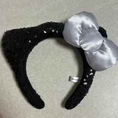 ユニバーサル USJ ハローキティ カチューシャ ブラック