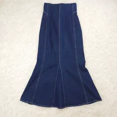 COCODEAL    ココディール  配色ステッチハイウエストマーメイドスカート   2