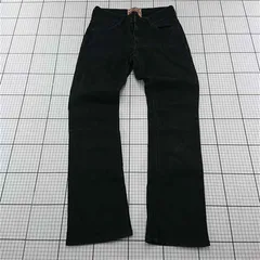 ◇ Θ シーセブンティーン C-SEVENTEEN C313 ブラックデニムパンツ 29インチ メンズ E  【1512190007121】