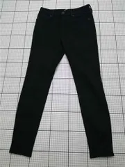 ◇ Θ アズールバイマウジー AZUL by moussy ブラックスキニーパンツ レディース M E  【1512190008999】