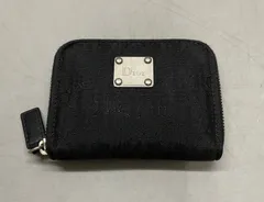 S Christian Dior ディオール ジップコインケース コインケース 小銭入れ ブラック メンズ 財布