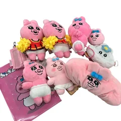 186001 現状品 ぬいぐるみまとめ売り おぱんちゅうさぎ んぽちゃむ グッズ ティッシュカバー キーホルダー ポーチ ファイル