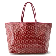 ゴヤール トートバッグ サンルイPM PVC/レザー GOYARD ポーチ付き