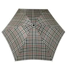 BURBERRY/Burberry(バーバリー) 折りたたみ傘 - グレー×レッド×マルチ チェック柄