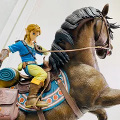 ゼルダの伝説 ブレスオブザワイルド リンク オン ホースバック スタチュー フィギュア 5000体限定（シリアル0650）First 4 Figures F4F