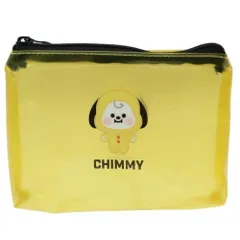 【新品】BT21 PVCペンポーチ CHIMMY チミー カミオジャパン 筆箱 クリア