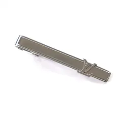 極美品▼LOUIS VUITTON ルイヴィトン M61981 パンス・クラヴァット・LVイニシャル ネクタイピン タイピン シルバー 箱・保存袋付き イタリア製 メンズ