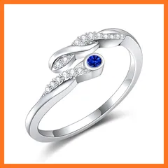 【新品】 [Naniwaai] レディース オープンリング 誕生石 9月 無限 指輪 ツイスト フリーサイズリング シルバー 調整可能 指輪 金属アレルギー対応 通用 オシャレ 女性 ジュエリー プレゼント 記念日 誕生日 母の日（09月） 0