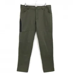 【美品】ニューバランスゴルフ パンツ カーキ 裏起毛 格子地模様  メンズ 7(2XL) ゴルフウェア 大きいサイズ New Balanceのサムネイル