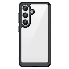 Galaxy S26 ケース SC-51G SCG36 耐衝撃 ハイブリット ケース 【Color】ブラックのサムネイル
