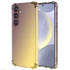 Galaxy S26 ケース SC-51G SCG36 グラデーション 耐衝撃 ソフト ケース 【Color】ブラック・ゴールドのサムネイル