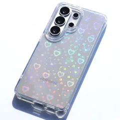 Galaxy S26 Ultra ケース SC-53G SCG37 レーザー ハート TPUケース のサムネイル