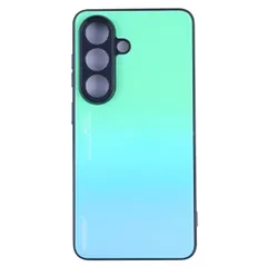 Galaxy S26 ケース SC-51G SCG36 グラデーション ハイブリット ケース 【Color】グリーン・スカイのサムネイル