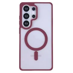 Galaxy S26 Ultra ケース SC-53G SCG37 耐衝撃 バンパー MagSafe対応 ケース 【Color】ワインレッドのサムネイル