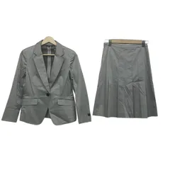 23区(ニジュウサンク) スカートスーツ レディース美品  - ライトグレー