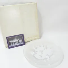 HOYA ◆【ガラス】HOYA/クリスタルプレート 雑貨 アンティーク インテリア ギフト