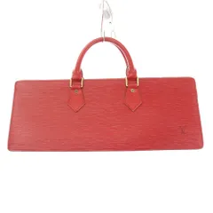 ルイヴィトン LOUIS VUITTON エピ サック トリアングル ハンドバッグ レザー ワンカラー ロゴ 赤 レッド M52097 /BB ■OH