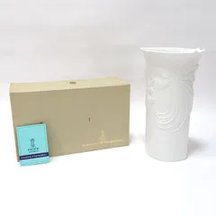 KAISER PORZELLAN ◆【花器】カイザーポーセリン/白磁の フラワーベース 768-87403 アンティーク インテリア 西洋磁器 ギフト【未使用】