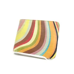 Paul Smith / ポールスミス ■マルチカラー 二つ折り財布 小銭入れ レザー 【財布/サイフ/ウォレット/wallet/コイン】 ブランド