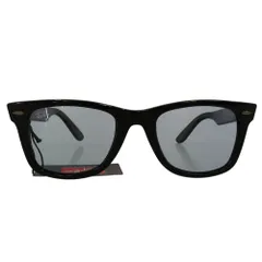 Ray-Ban レイバン RB2140-F ORIGINAL WAYFARER CLASSIC ウェイファーラー サングラス ブルーグレーレンズ ブラック系 52□22【中古】