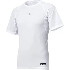DESCENTE デサント 丸首半袖アンダーシャツ 野球＆ソフトボール アンダーＴシャツ db5sud10m-wh00、ホワイト