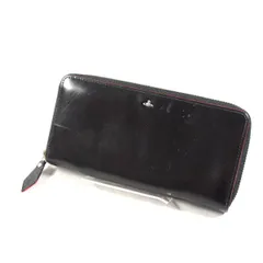 Vivienne Westwood / ヴィヴィアンウエストウッド ■SIMPLE TINY ORB ラウンドファスナー長財布 レザー 黒 【財布/サイフ/ウォレット/wallet/コイン】 ブランド