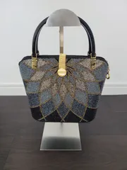 ビーズバッグ 昭和レトロ  ハンドバッグ　手提げ パーティー 和装