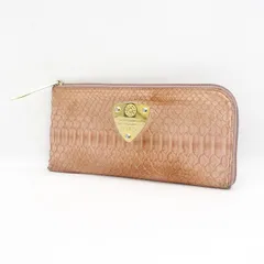 ATAO / アタオ ◆L字長財布/リモ/パイソン/型押し/ピンク 【財布/サイフ/ウォレット/wallet/コイン】 レディースファッション
