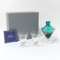 HOYA ◆【グラス】HOYA/HOUSE AND BEST クリスタル冷酒セット CJS9730G すまい 雑貨 ギフト ギフト【未使用】 