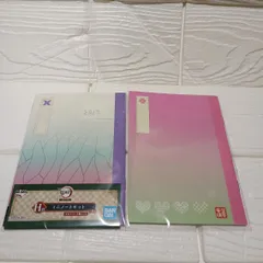 鬼滅の刃　一番くじ　ミニノートセット　胡蝶しのぶ 甘露寺蜜璃