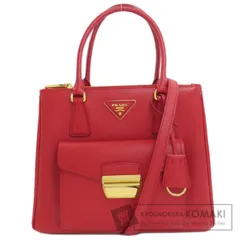 PRADA プラダ 1BA256 2WAY ハンドバッグ サフィアーノ レディース [中古]