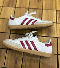 アディダス サンバ OG 白 バーガンディ 250mm